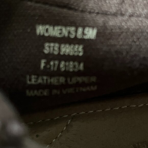 Sperry Sz 8.5 Wmns Coil Hook Dark Brown Suede Moccasin Boot - Picture 13 of 13